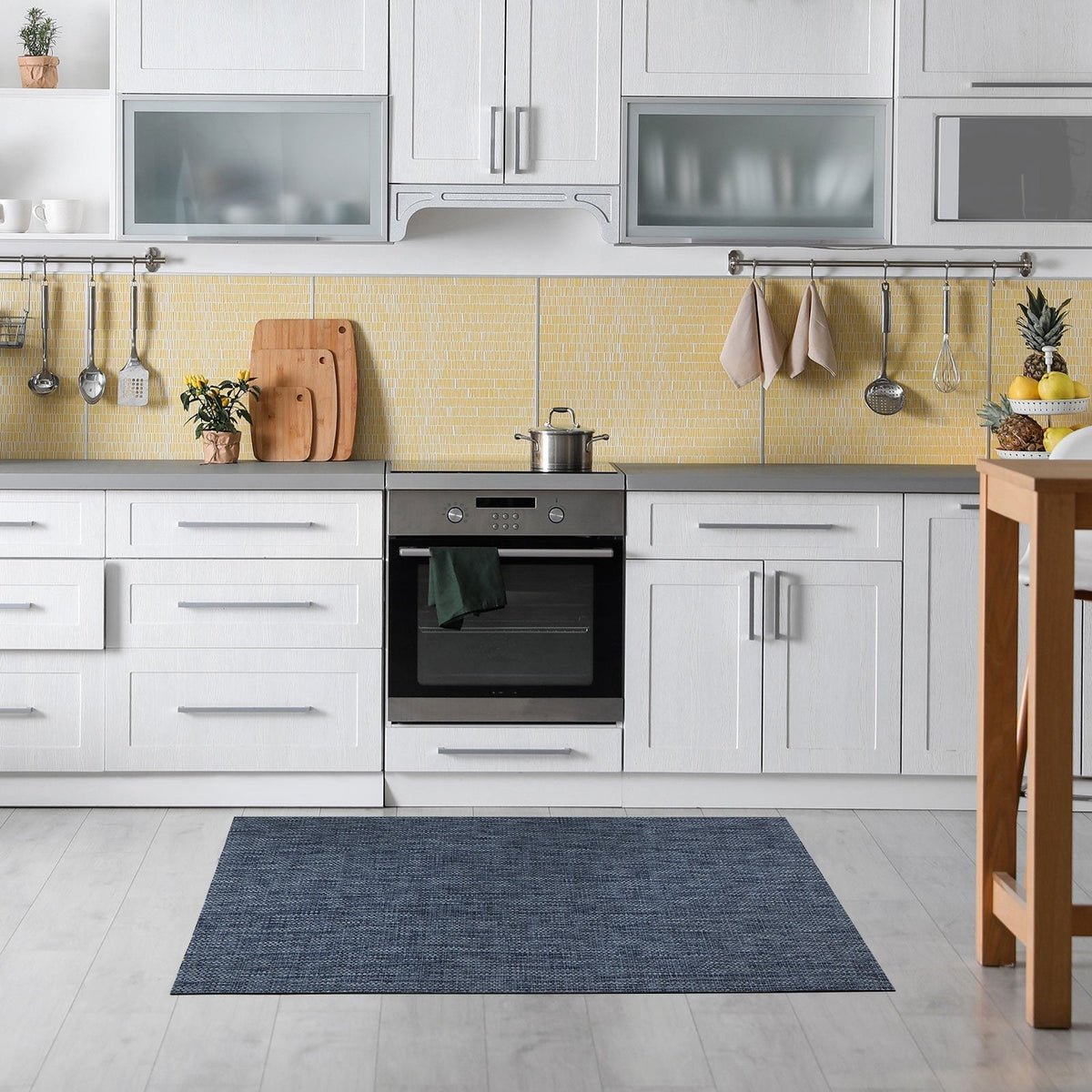 ✂ Vinyl-Küchenläufer | Vinyl Küchenteppich | Pflegeleicht | Unempfindlich