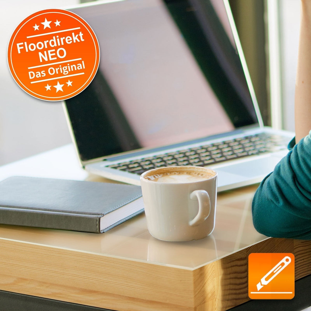 ✂ Tischfolie Neo | Unterlegmatte für Büro und Schule