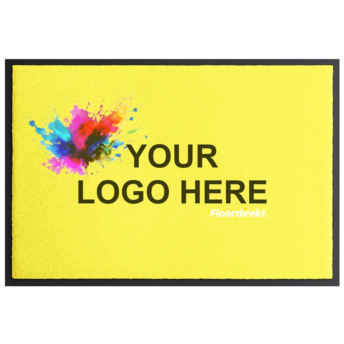 ✂ Logomatte nach Maß - Individuelle Schmutzfangmatte mit Logo