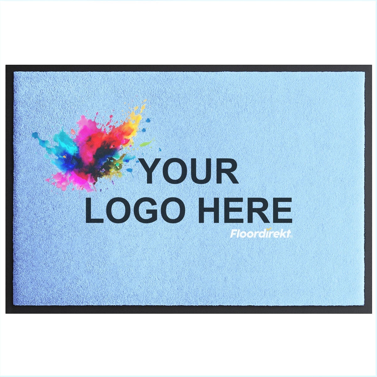 ✂ Logomatte nach Maß - Individuelle Schmutzfangmatte mit Logo