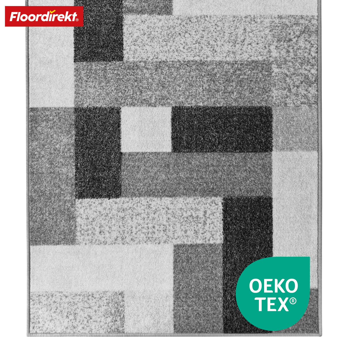 Teppich-Läufer nach Maß | New York | Rutschhemmend mit Gel-Rücken | Modernes Design in verschiedene Farben