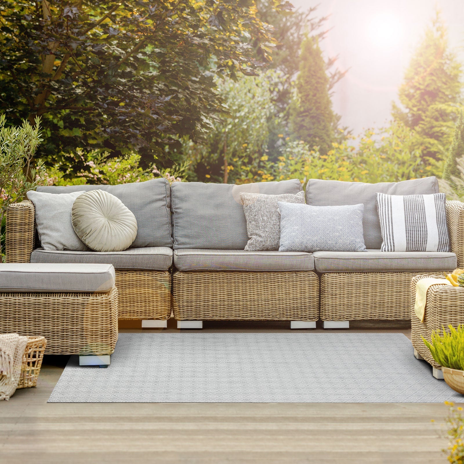 Outdoor-Teppich Design | Viele Designs & individueller Zuschnitt