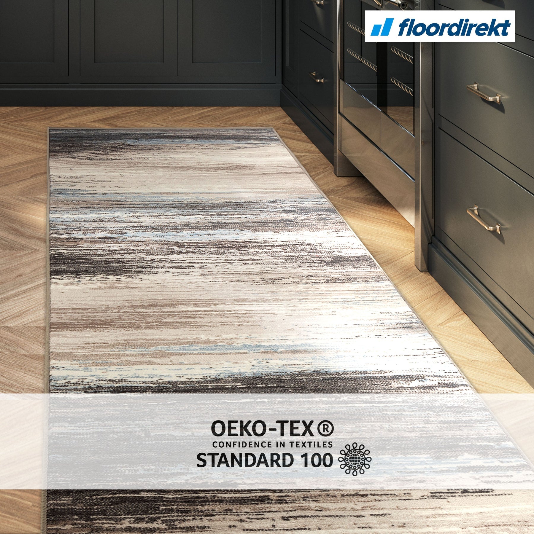 ✂ Teppich-Läufer nach Mass | Archway | Multi-Läufer | Moderner Wohnteppich