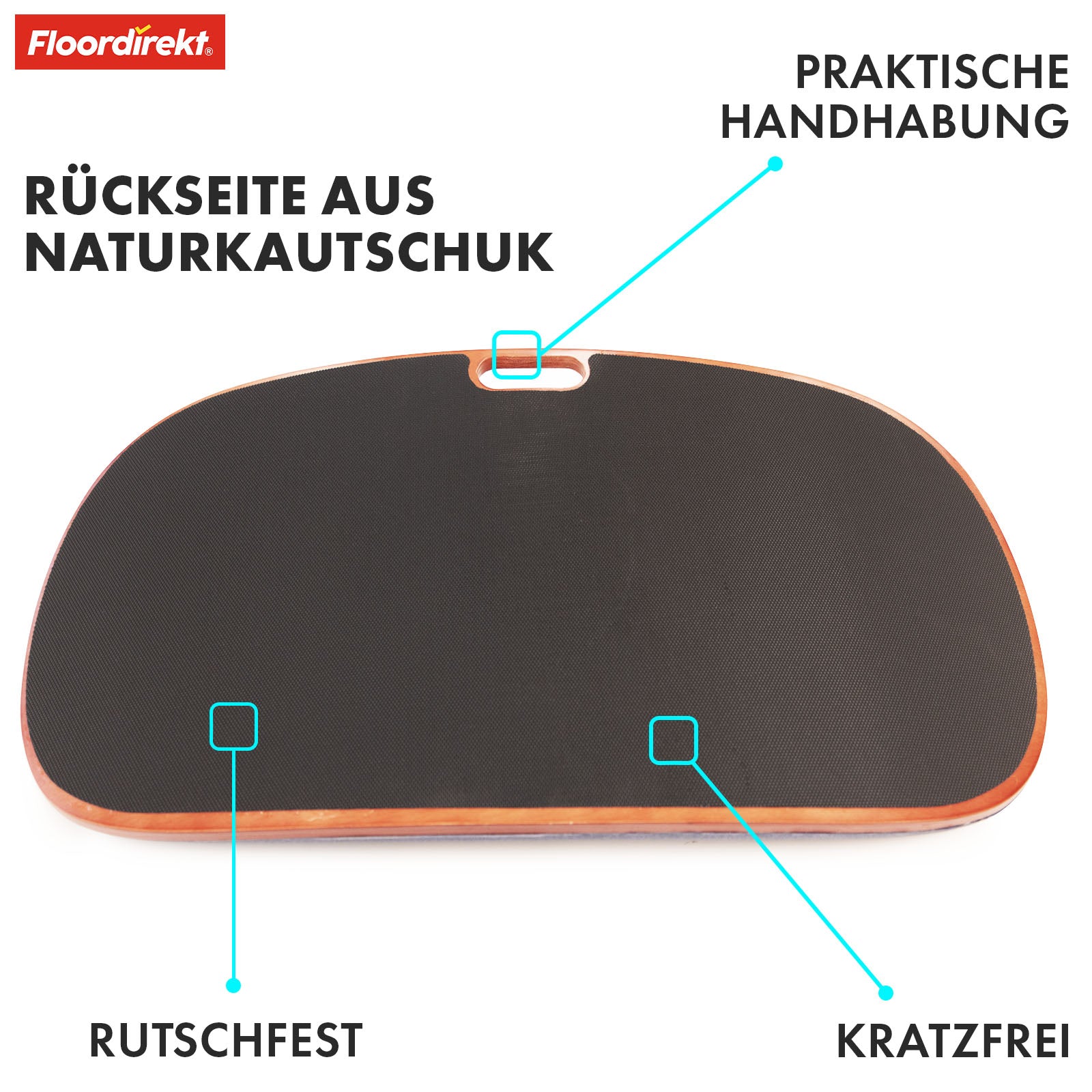 Balance Board | Hawaii | Anti-Ermüdungsmatte für Stehtische in Büro & Home Office | Arbeitsplatzmatte in zwei Ausführungen erhältlich