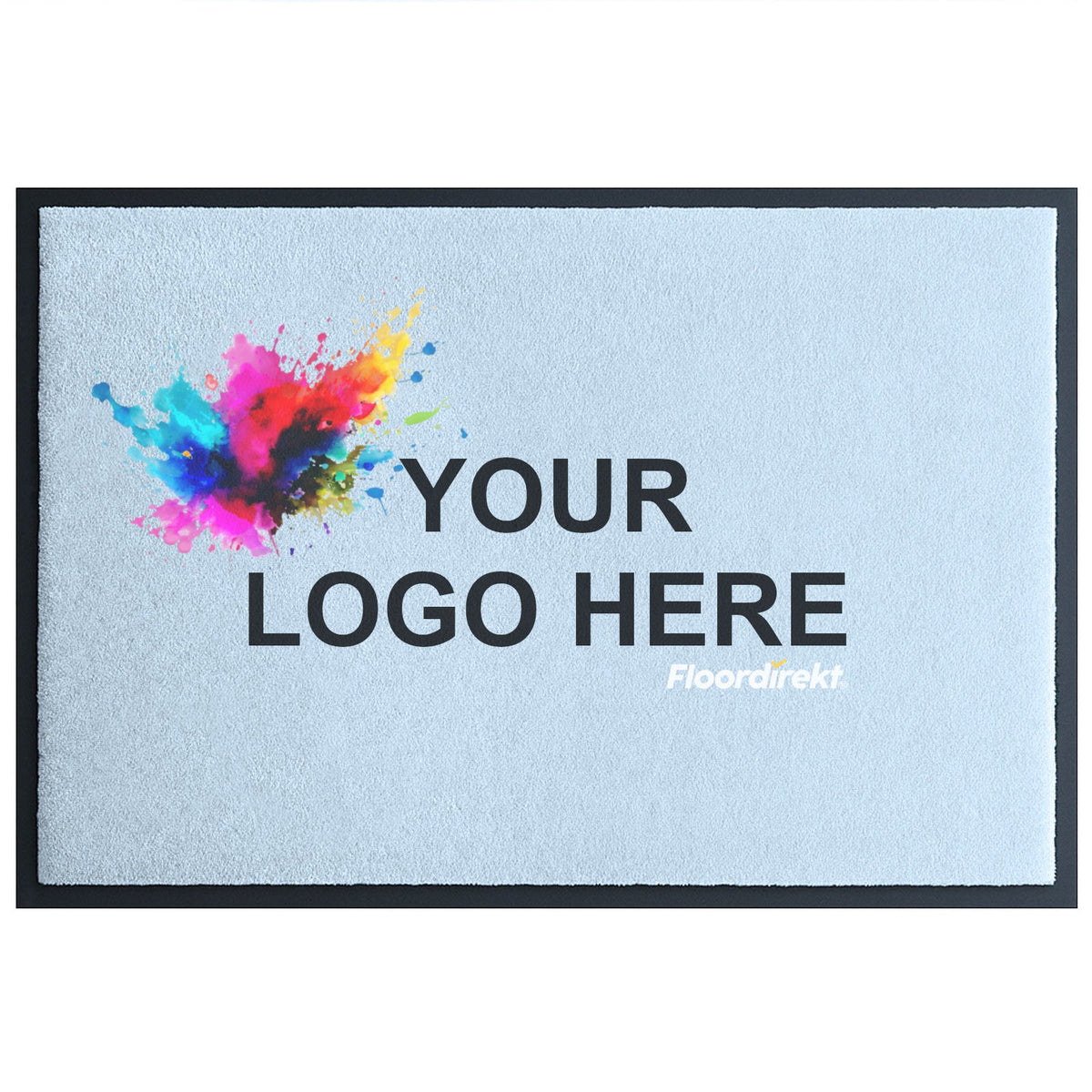 ✂ Logomatte nach Maß - Individuelle Schmutzfangmatte mit Logo