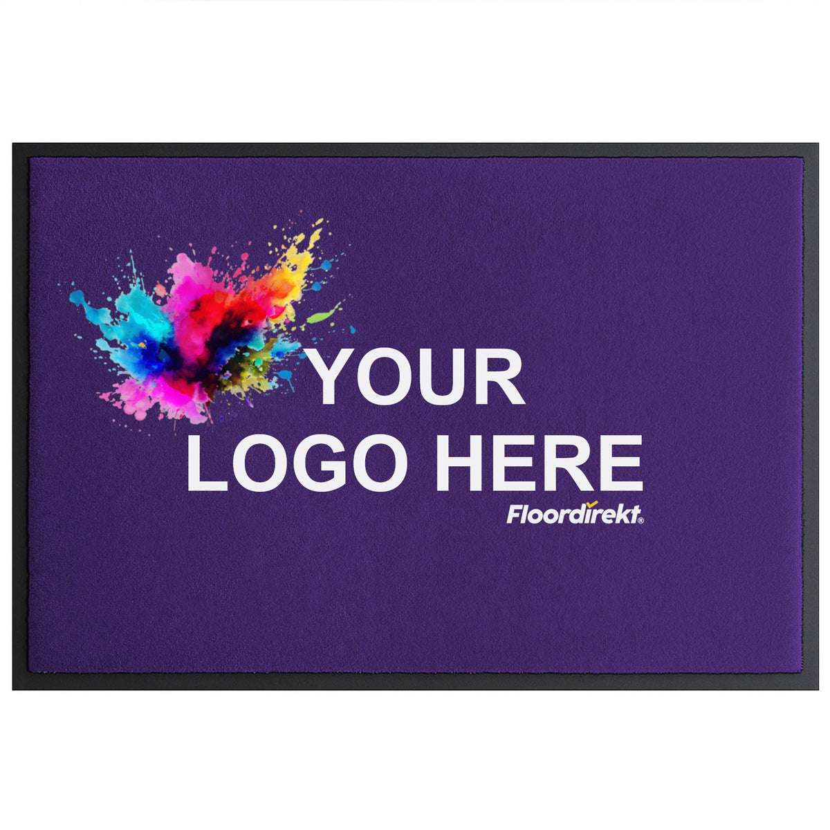 ✂ Logomatte nach Maß - Individuelle Schmutzfangmatte mit Logo