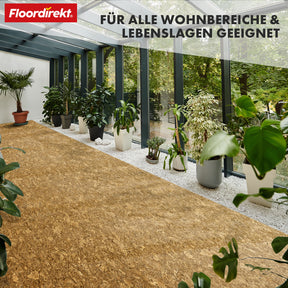 CV-Belag | Kyara 620M | Robuster Vinylbelag mit Naturkork-Optik und Schallabsorption