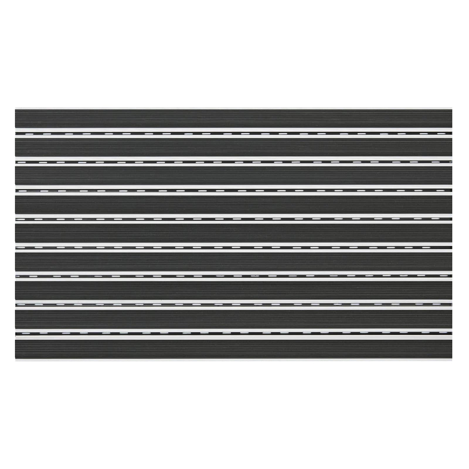 ✂ Eingangsmatte Aluflex SR Rubber | 22 mm | Profil-Gummi | UV-beständig