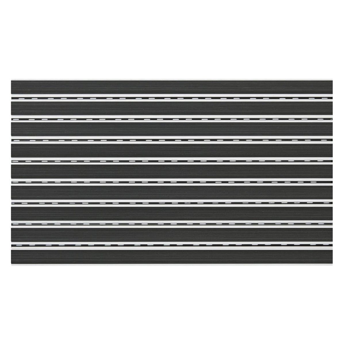 ✂ Eingangsmatte Aluflex SR Rubber | 22 mm | Profil-Gummi | UV-beständig