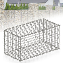 Gabionenkorb | Lenox | Verzinkter Stahlkorb für dekorativen Sichtschutz und Gartenprojekte