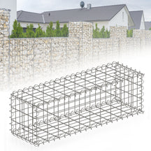 Gabionenkorb | Lenox | Verzinkter Stahlkorb für dekorativen Sichtschutz und Gartenprojekte