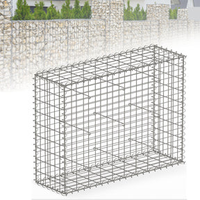 Gabionenkorb | Lenox | Verzinkter Stahlkorb für dekorativen Sichtschutz und Gartenprojekte