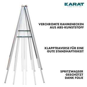 Kundenstopper | Beidseitig für 2 Plakate | Stabil und witterungsbeständig | Format: A1