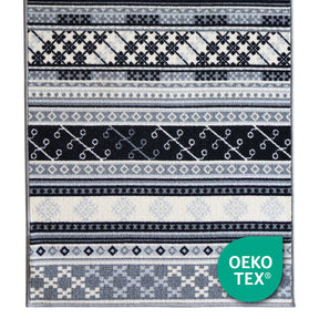 Teppich-Läufer nach Maß | Mykonos | Gekettelt, rutschfest & ideal für Flur, Küche oder Diele