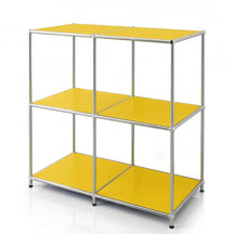 Metallregal | Concept Epure MK-027 | Offenes 3-stöckiges Sideboard & Ablageregal | In mehreren Farben erhältlich