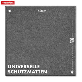 Fallschutzmatte | Play Protect | Universelle & wetterfeste Bodenschutzmatte mit Drainage | In vielen Farben | 50 x 50 cm