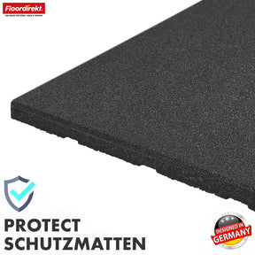 Fallschutzmatte | Play Protect | Universelle & wetterfeste Bodenschutzmatte mit Drainage | In vielen Farben | 50 x 50 cm