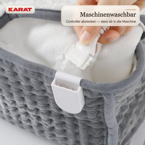 Elektrischer Fußwärmer | Fjord | 6 Heizstufen bis 55 °C, Timer & Sherpa-Futter | 4 Farben