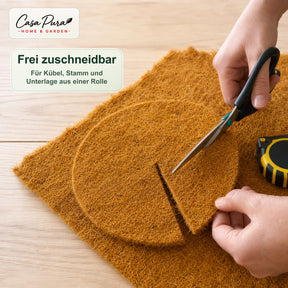 Kokosmatte auf Maß | 100 % Kokosfaser | Winterschutz & Pflanzenschutz | 100 cm breit