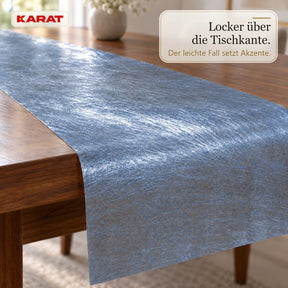 Tischläufer | Monarch | Dekovlies mit Metallic-Schimmer | 30 cm x 25 m Rolle | 13 Farben