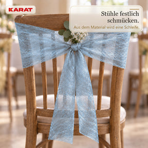 Tischläufer | Monarch | Dekovlies mit Metallic-Schimmer | 30 cm x 25 m Rolle | 13 Farben