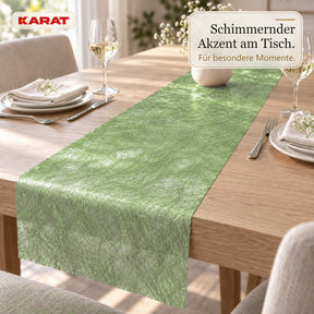 Tischläufer | Monarch | Dekovlies mit Metallic-Schimmer | 30 cm x 25 m Rolle | 13 Farben