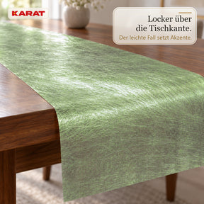 Tischläufer | Monarch | Dekovlies mit Metallic-Schimmer | 30 cm x 25 m Rolle | 13 Farben
