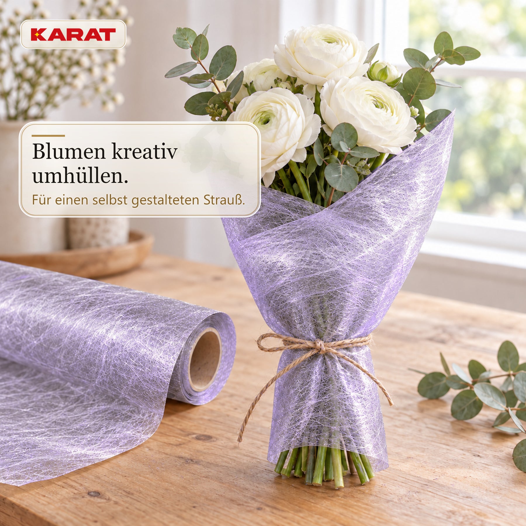 Tischläufer | Monarch | Dekovlies mit Metallic-Schimmer | 30 cm x 25 m Rolle | 13 Farben