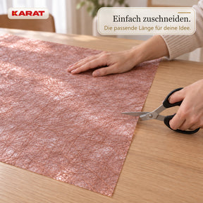 Tischläufer | Monarch | Dekovlies mit Metallic-Schimmer | 30 cm x 25 m Rolle | 13 Farben