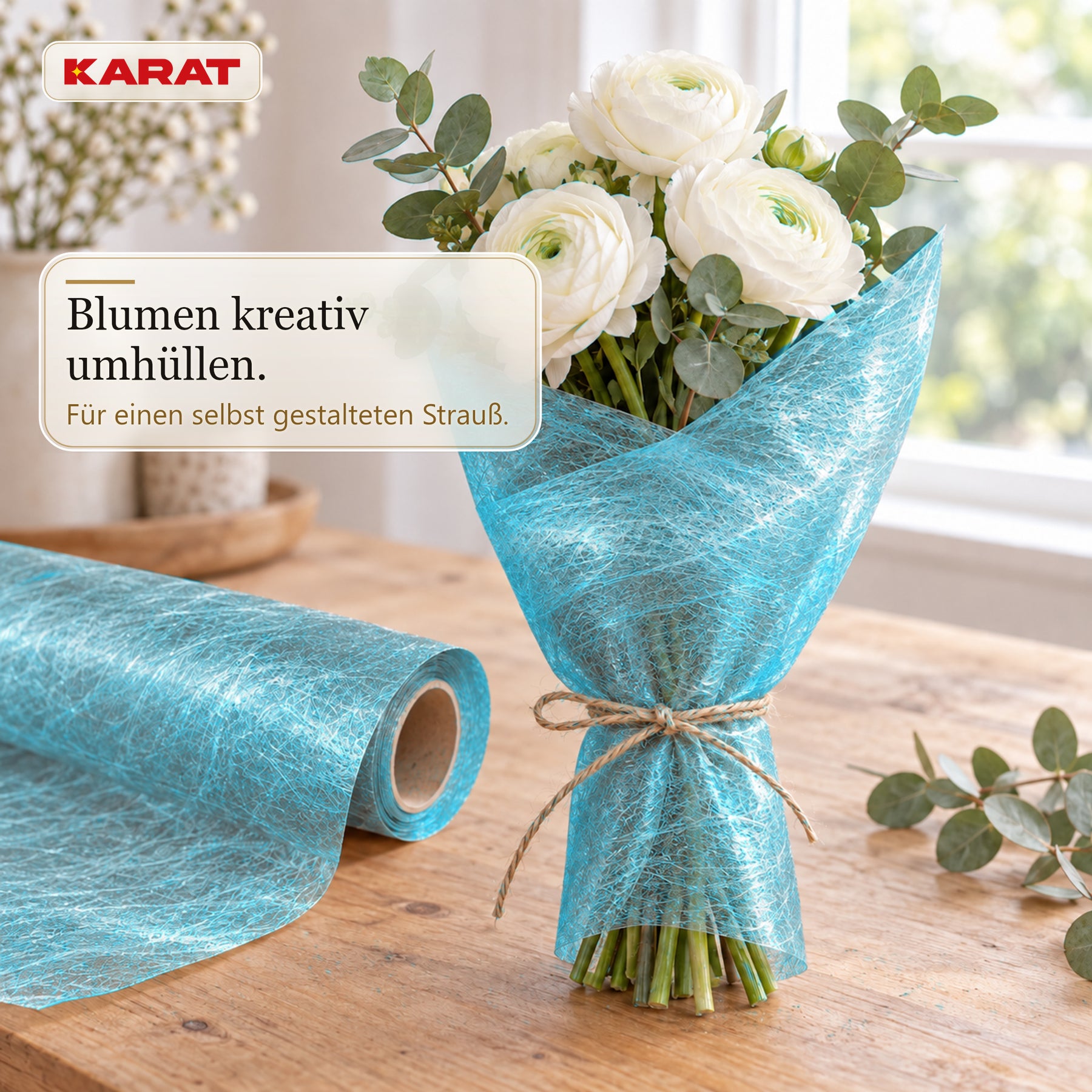 Tischläufer | Monarch | Dekovlies mit Metallic-Schimmer | 30 cm x 25 m Rolle | 13 Farben