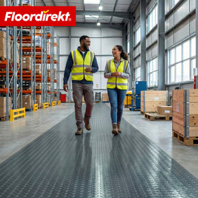 PVC-Bodenbelag | Coin Mirror | Coin-Optik Flachnoppen | Rutschfest & Pflegeleicht | Meterware / Zuschnitt nach Maß | 110 cm Breite