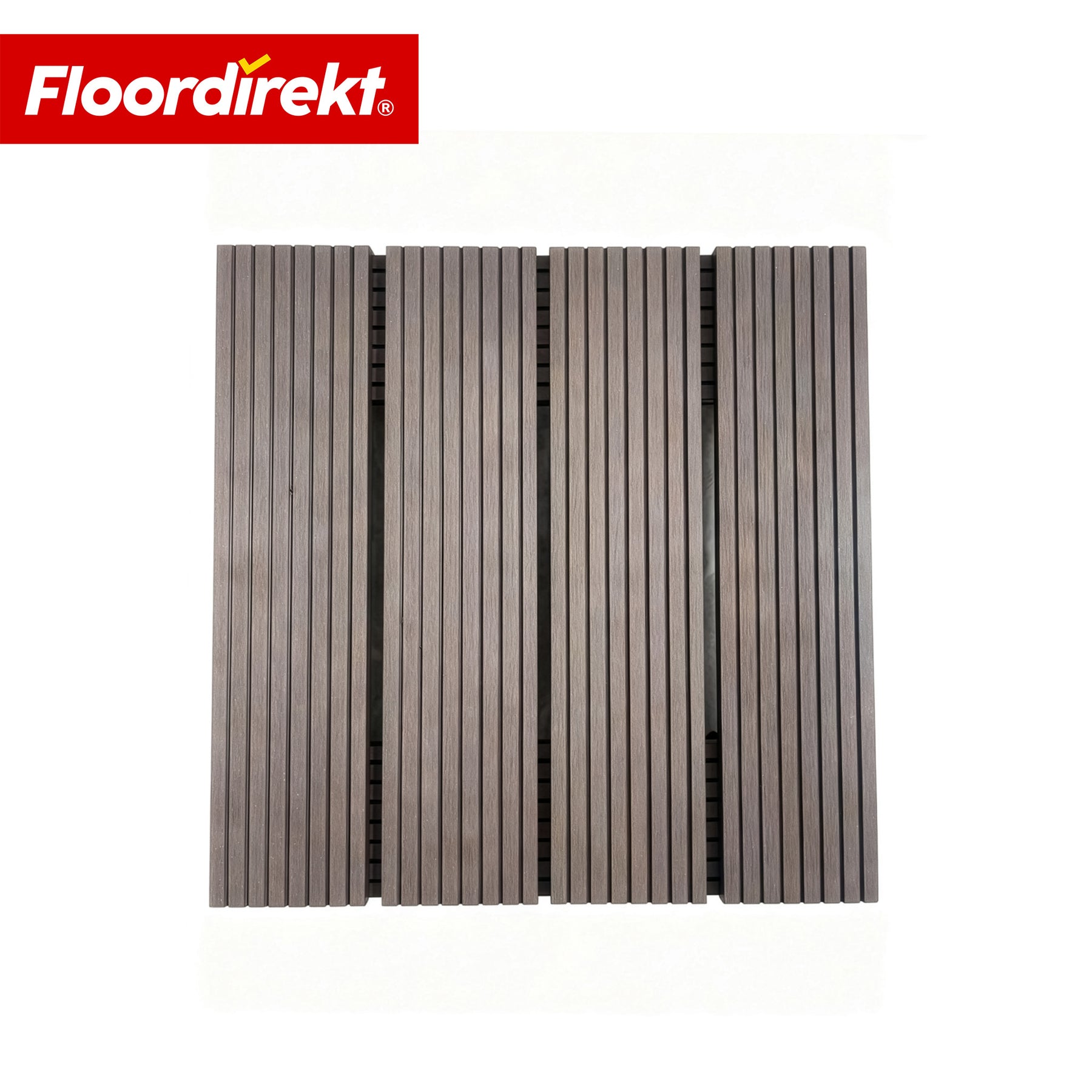 WPC-Pflanzenroller | Marquis | Rolluntersetzer 30 x 30 cm | 360° Lenkrollen mit Bremse | Tragkraft bis 80 kg